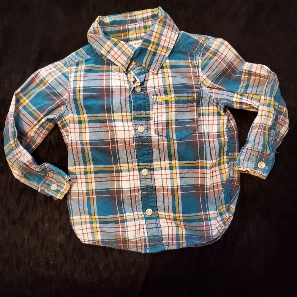 Carter's long sleeved button up shirt